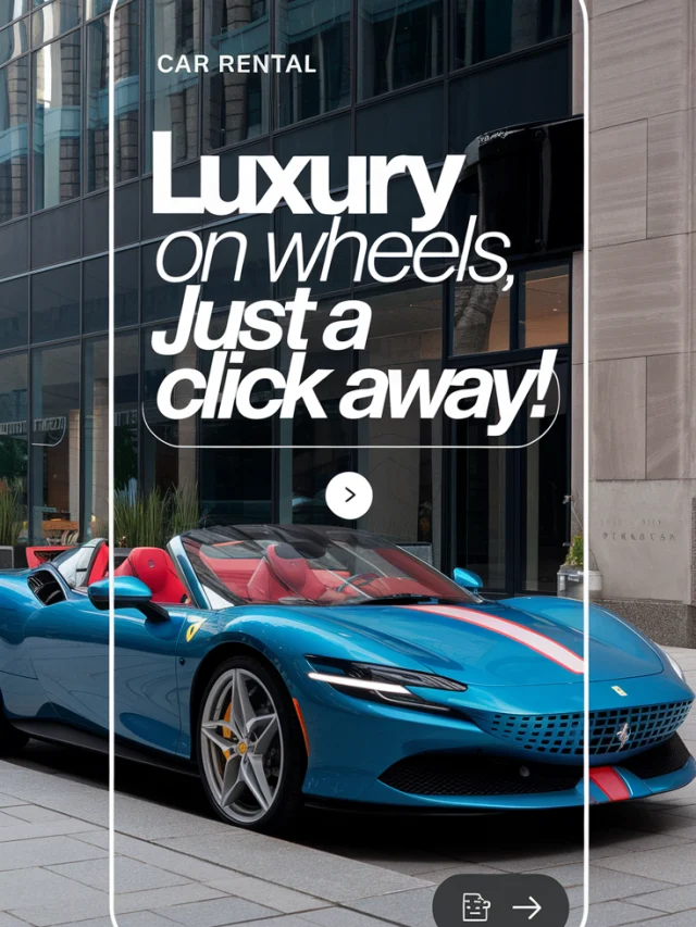 Luxury on Wheels, Just a Click Away!